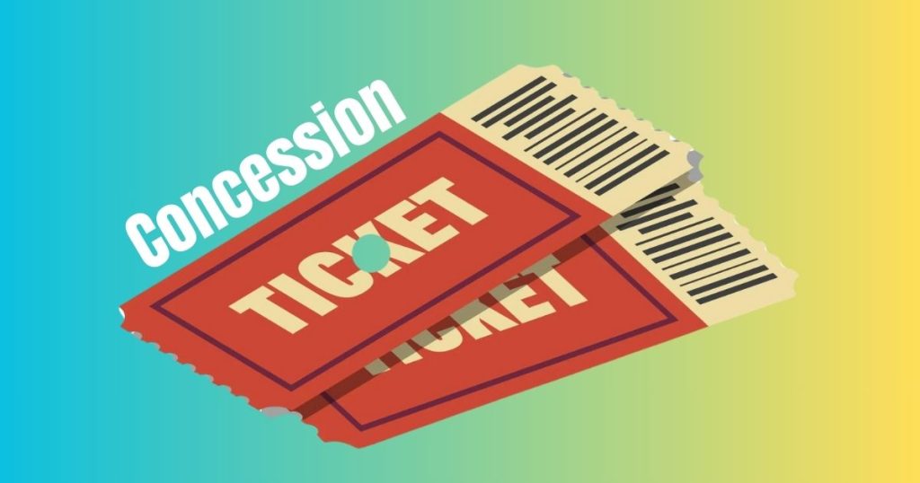 What Is A Concession Cinema Ticket