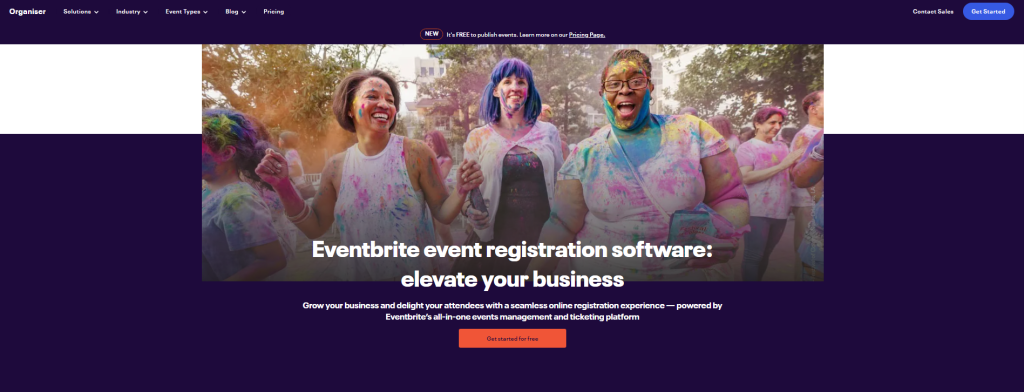 Eventbrite event registration software