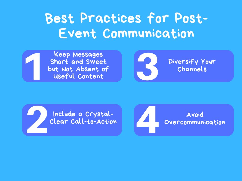 Best Practices for Post-Event Communication